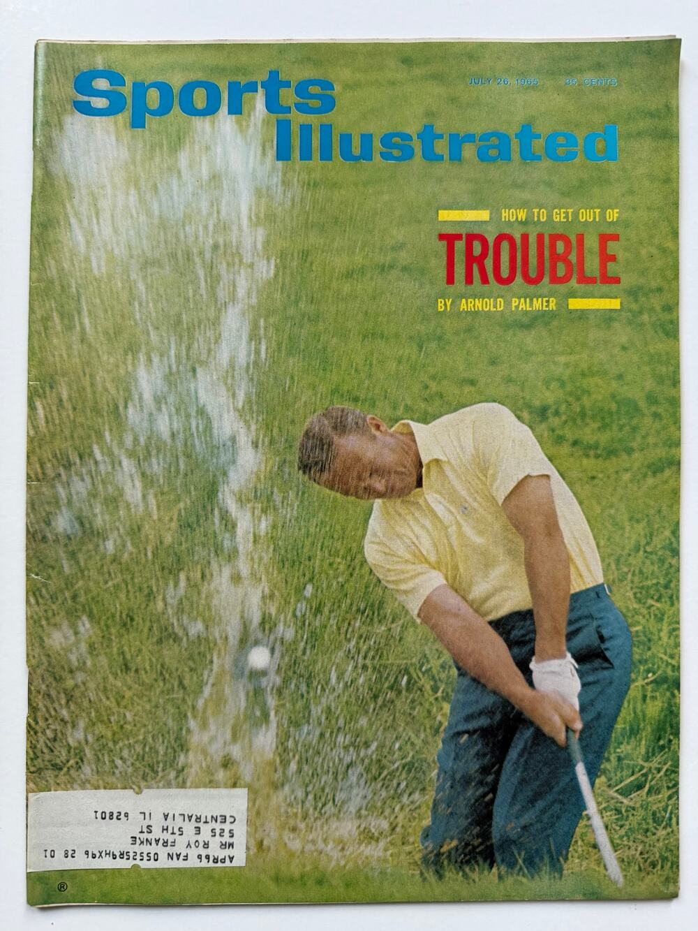 1965 Golf Sports Illustrated Arnold Palmer Magazine, Masters, PGA, Golf Magazine